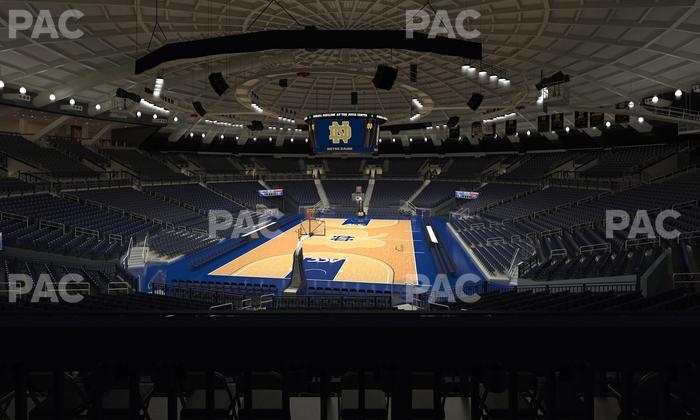 Purcell Pavilion at the Joyce Center - Section 114 Seat View