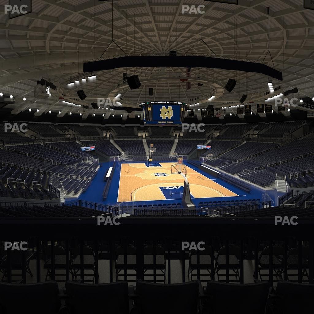 Purcell Pavilion at the Joyce Center - Section 115 Seat View