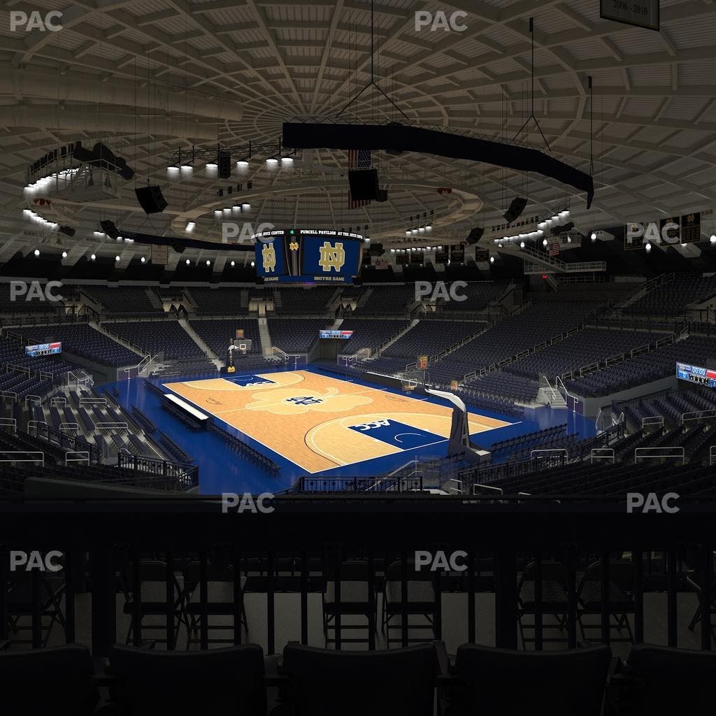 Purcell Pavilion at the Joyce Center - Section 116 Seat View