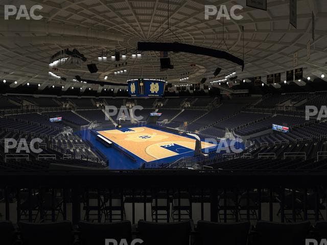 Purcell Pavilion at the Joyce Center - Section 116 Seat View
