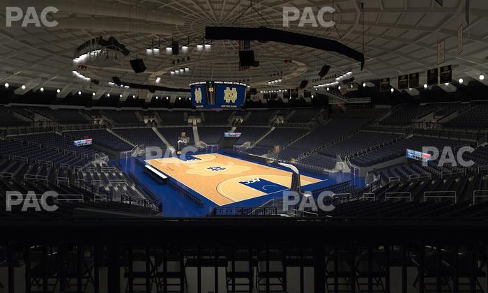 Purcell Pavilion at the Joyce Center - Section 116 Seat View