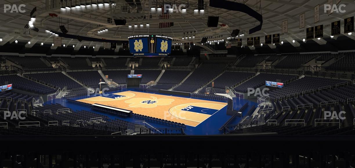 Purcell Pavilion at the Joyce Center - Section 117 Seat View