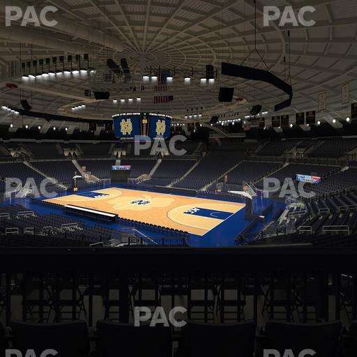 Purcell Pavilion at the Joyce Center - Section 117 Seat View