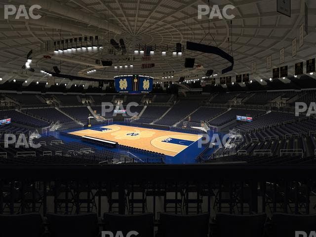 Purcell Pavilion at the Joyce Center - Section 117 Seat View