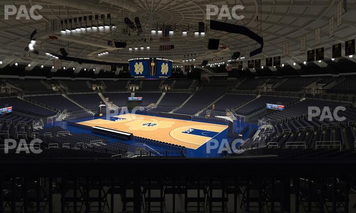 Purcell Pavilion at the Joyce Center - Section 117 Seat View