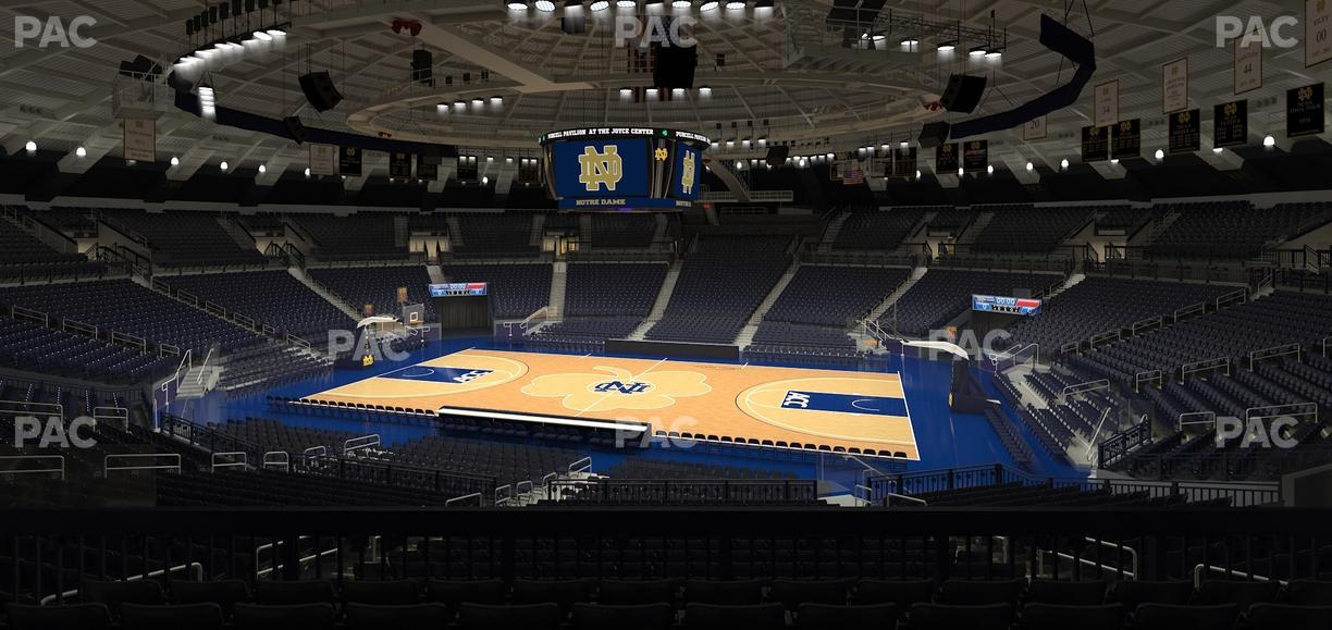 Purcell Pavilion at the Joyce Center - Section 118 Seat View