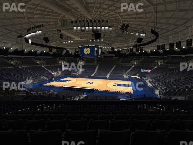 Purcell Pavilion at the Joyce Center - Section 118 Seat View