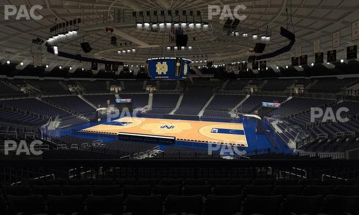 Purcell Pavilion at the Joyce Center - Section 118 Seat View