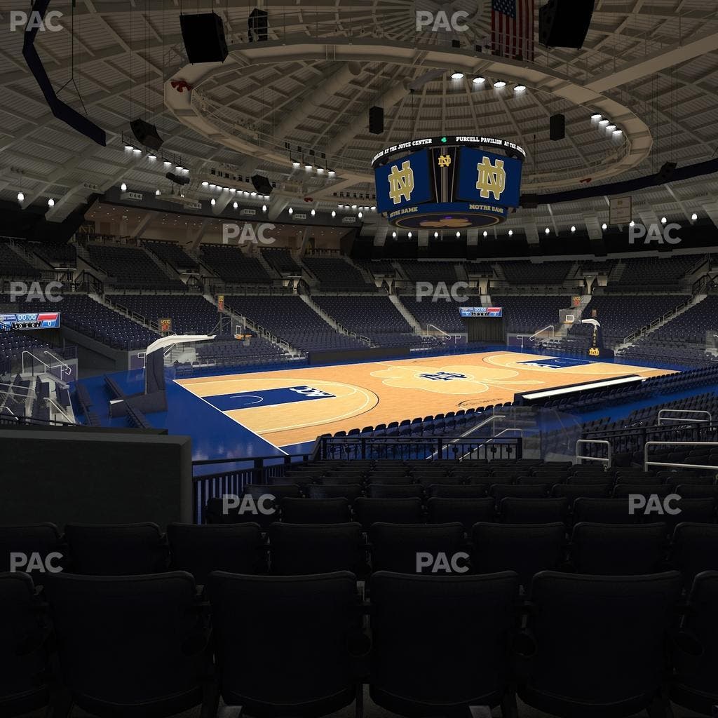Purcell Pavilion at the Joyce Center - Section 12 Seat View