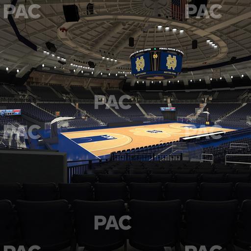 Purcell Pavilion at the Joyce Center - Section 12 Seat View