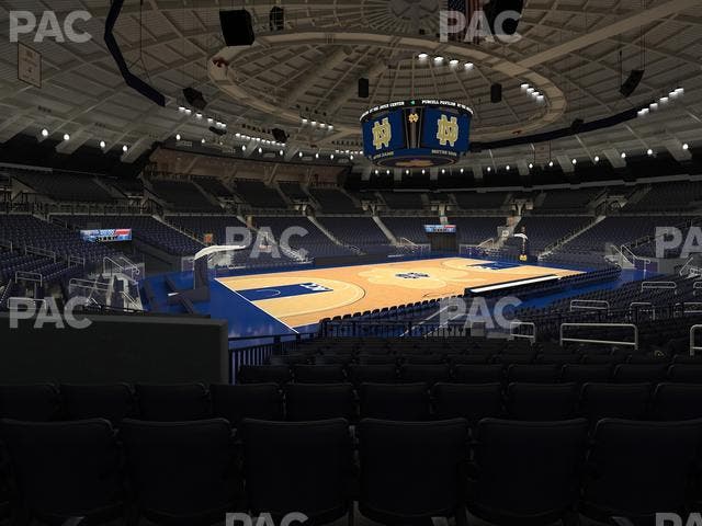 Purcell Pavilion at the Joyce Center - Section 12 Seat View