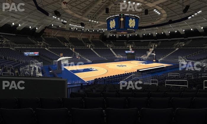 Purcell Pavilion at the Joyce Center - Section 12 Seat View