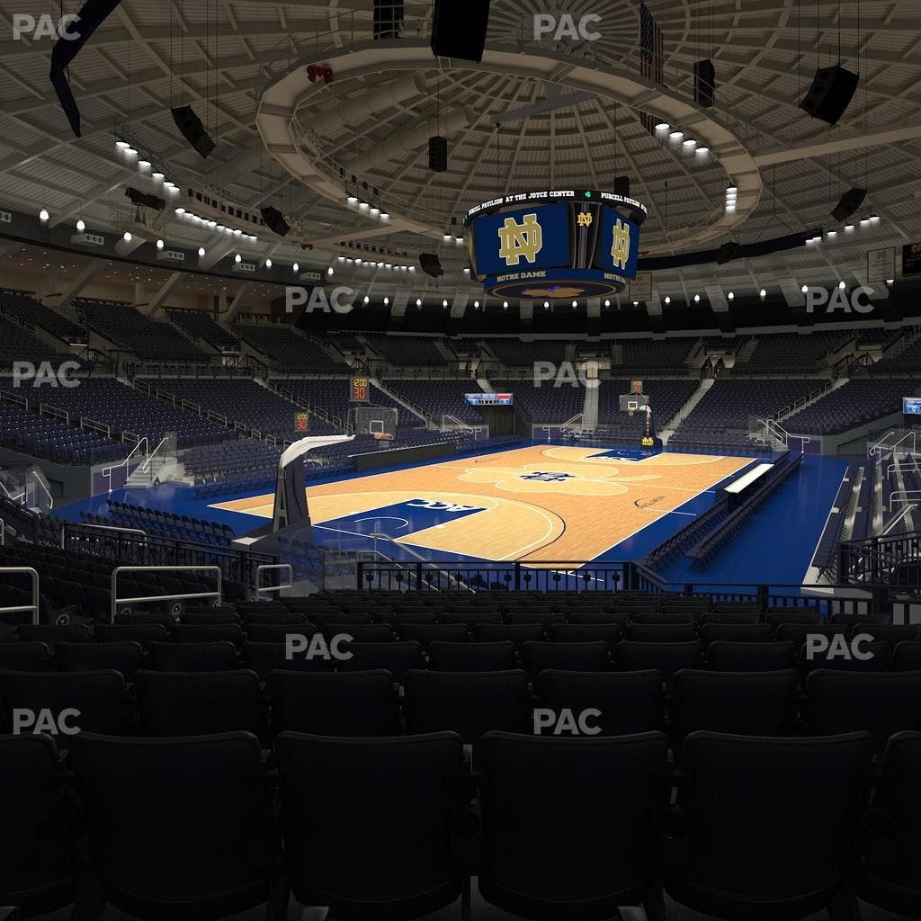 Purcell Pavilion at the Joyce Center - Section 13 Seat View
