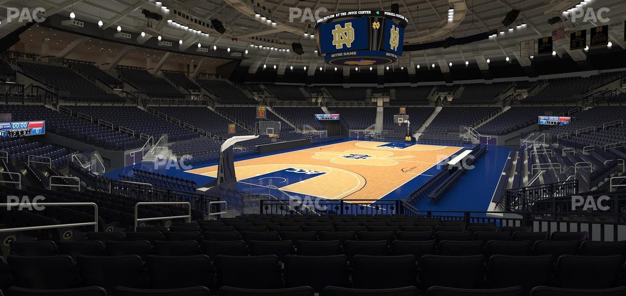 Purcell Pavilion at the Joyce Center - Section 13 Seat View