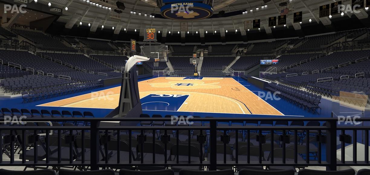 Purcell Pavilion at the Joyce Center - Section 14 Seat View