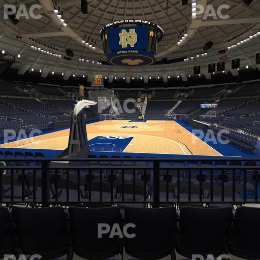 Purcell Pavilion at the Joyce Center - Section 14 Seat View