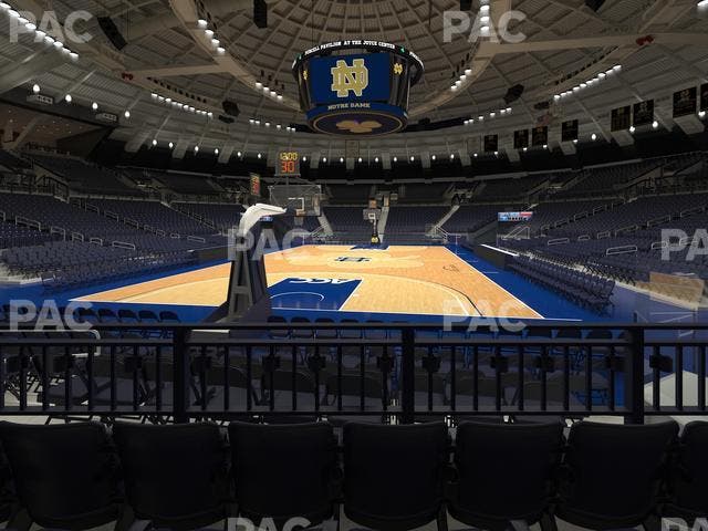 Purcell Pavilion at the Joyce Center - Section 14 Seat View