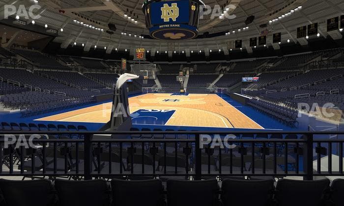 Purcell Pavilion at the Joyce Center - Section 14 Seat View