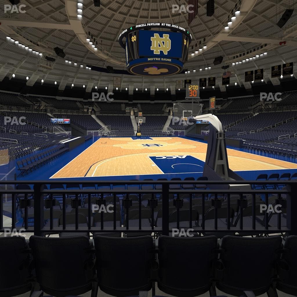 Purcell Pavilion at the Joyce Center - Section 15 Seat View