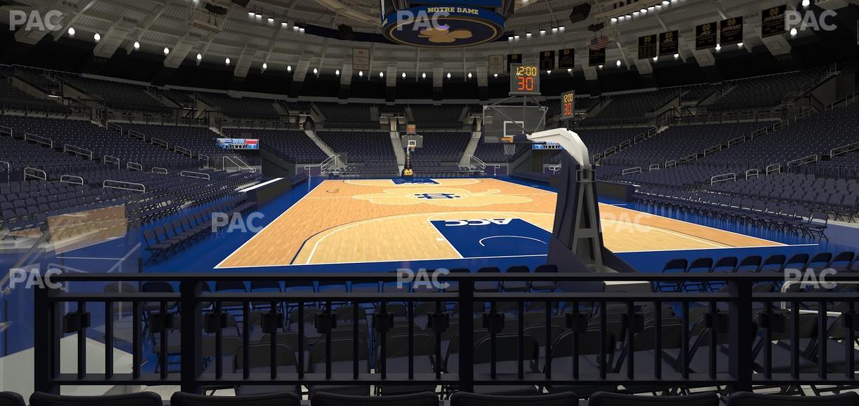 Purcell Pavilion at the Joyce Center - Section 15 Seat View