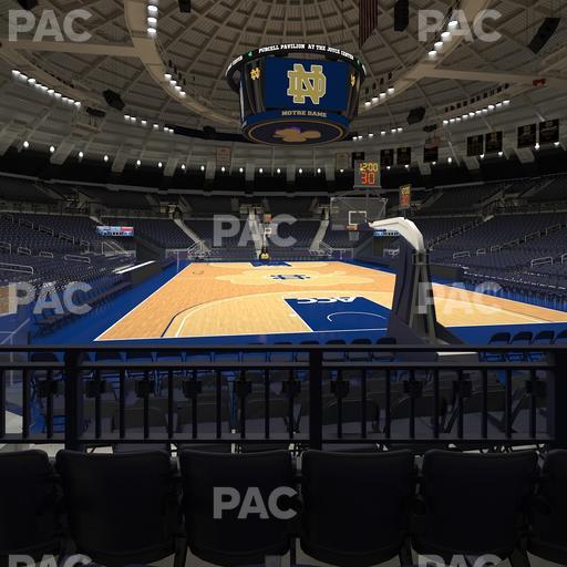 Purcell Pavilion at the Joyce Center - Section 15 Seat View