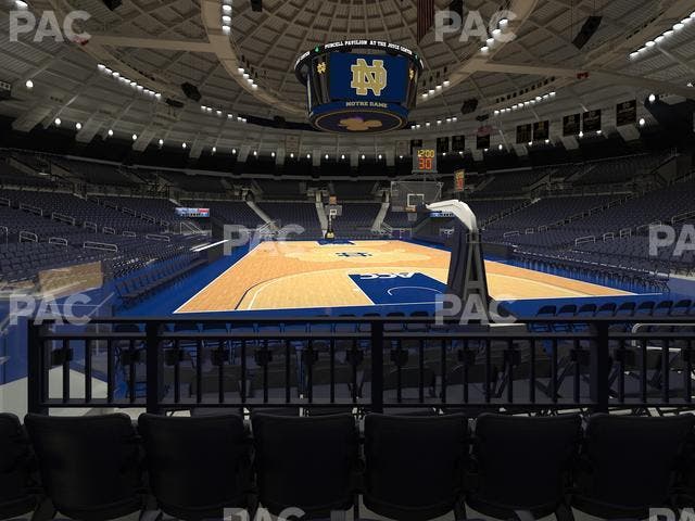 Purcell Pavilion at the Joyce Center - Section 15 Seat View