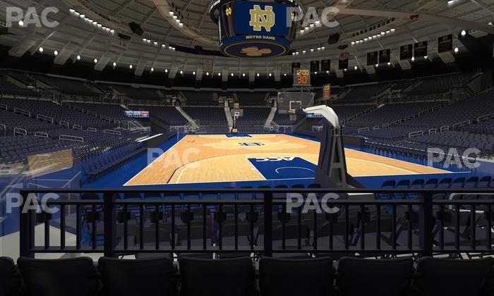 Purcell Pavilion at the Joyce Center - Section 15 Seat View