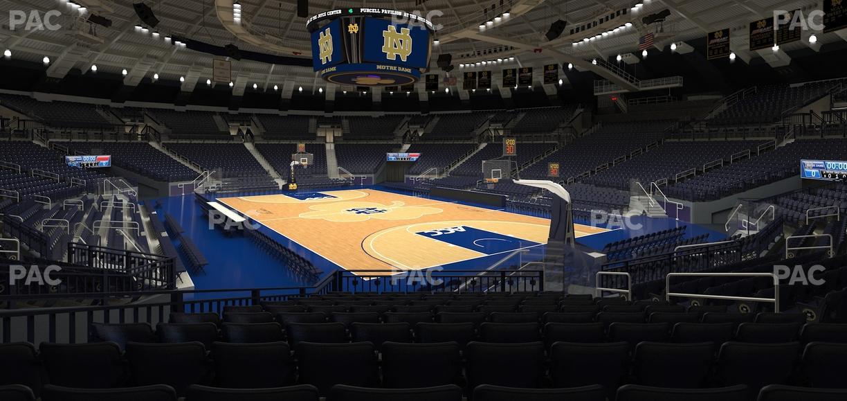 Purcell Pavilion at the Joyce Center - Section 16 Seat View