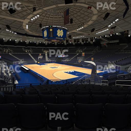 Purcell Pavilion at the Joyce Center - Section 16 Seat View