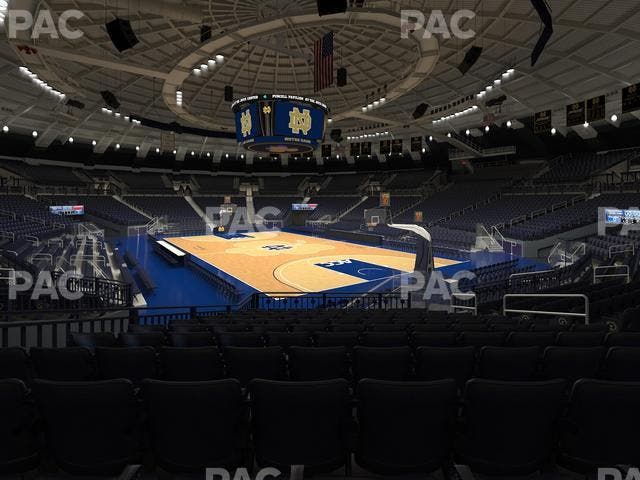 Purcell Pavilion at the Joyce Center - Section 16 Seat View