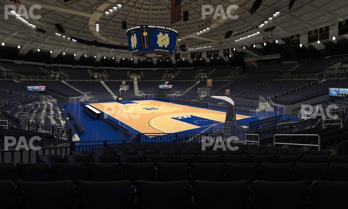 Purcell Pavilion at the Joyce Center - Section 16 Seat View