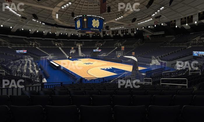 Purcell Pavilion at the Joyce Center - Section 16 Seat View