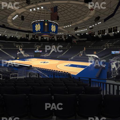 Purcell Pavilion at the Joyce Center - Section 17 Seat View
