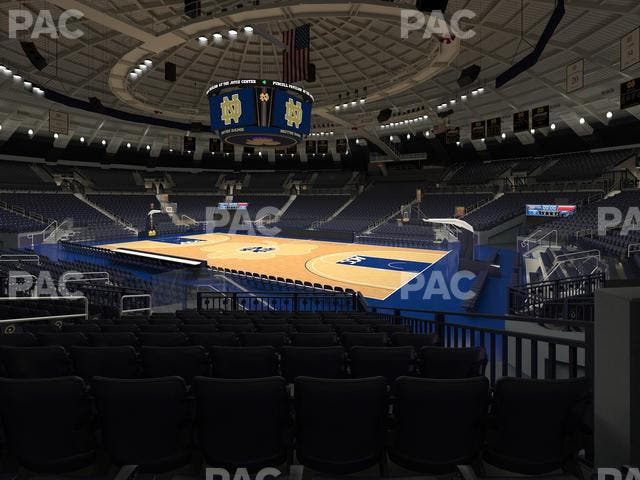 Purcell Pavilion at the Joyce Center - Section 17 Seat View