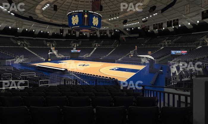 Purcell Pavilion at the Joyce Center - Section 17 Seat View