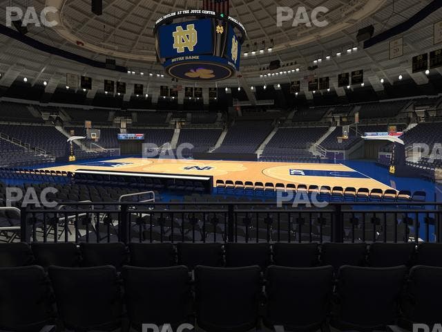 Purcell Pavilion at the Joyce Center - Section 18 Seat View