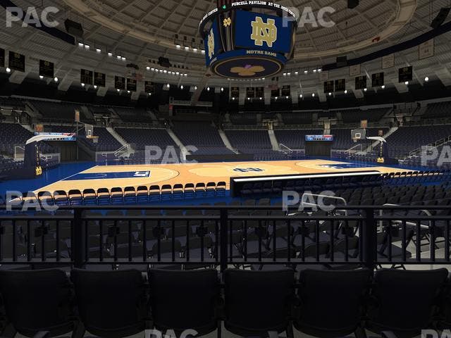Purcell Pavilion at the Joyce Center - Section 2 Seat View