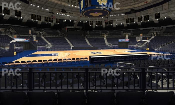 Purcell Pavilion at the Joyce Center - Section 2 Seat View