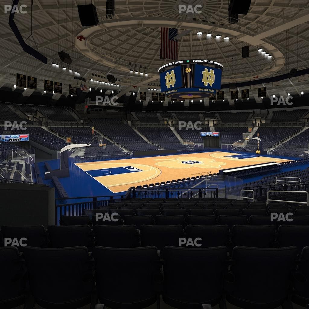 Purcell Pavilion at the Joyce Center - Section 3 Seat View