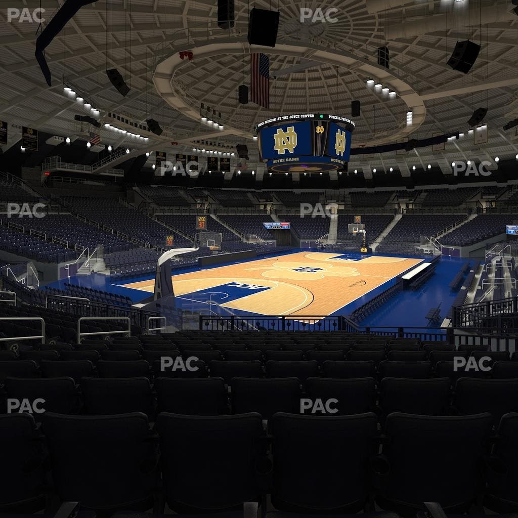 Purcell Pavilion at the Joyce Center - Section 4 Seat View