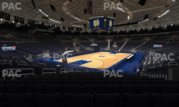 Purcell Pavilion at the Joyce Center - Section 4 Seat View