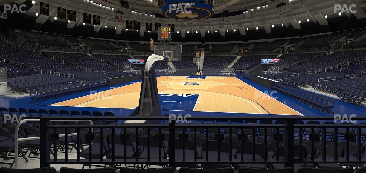 Purcell Pavilion at the Joyce Center - Section 5 Seat View