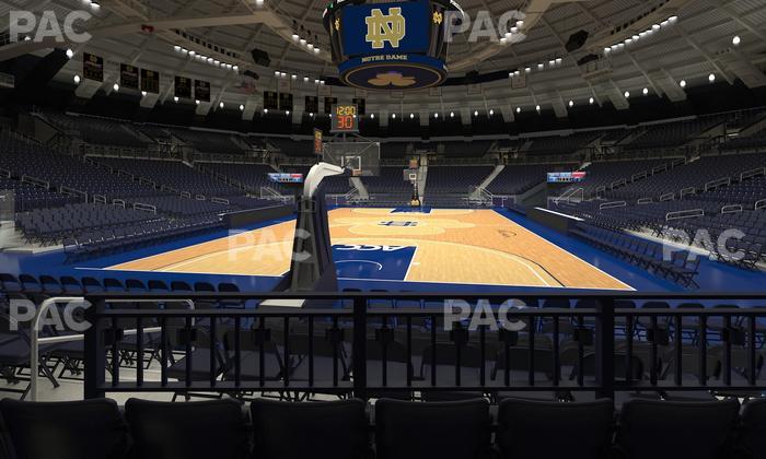 Purcell Pavilion at the Joyce Center - Section 5 Seat View