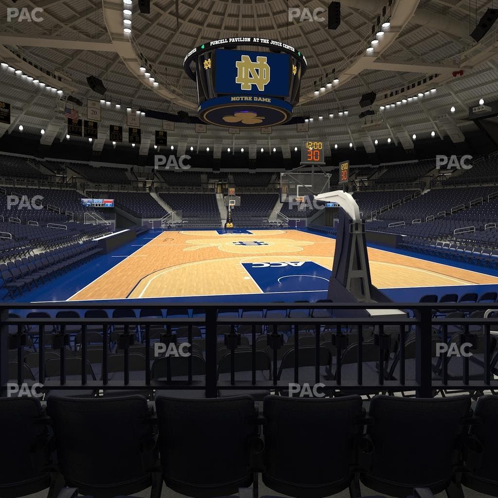 Purcell Pavilion at the Joyce Center - Section 6 Seat View