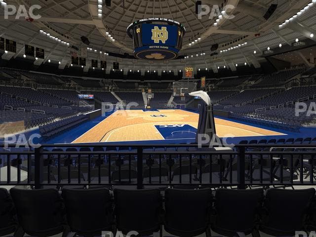 Purcell Pavilion at the Joyce Center - Section 6 Seat View