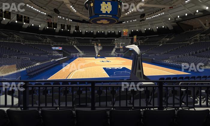 Purcell Pavilion at the Joyce Center - Section 6 Seat View