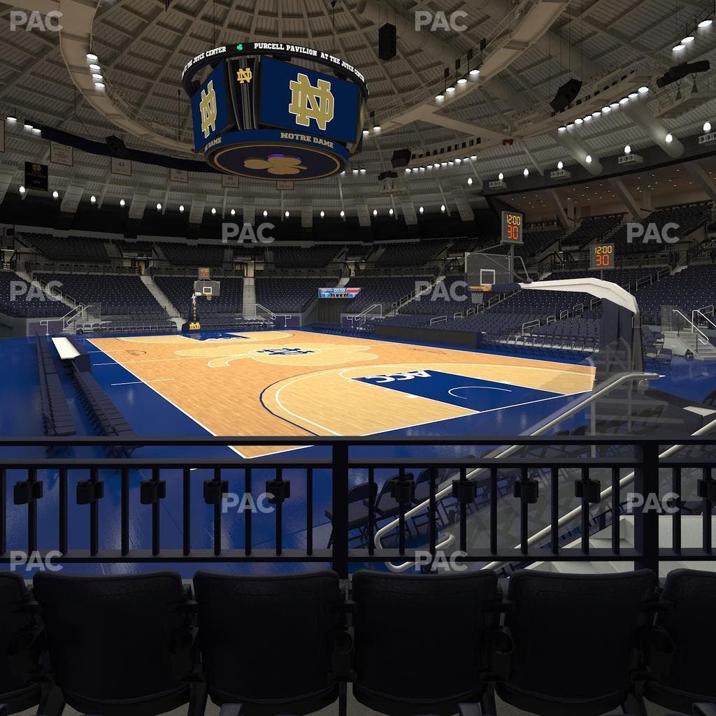 Purcell Pavilion at the Joyce Center - Section 7 Seat View
