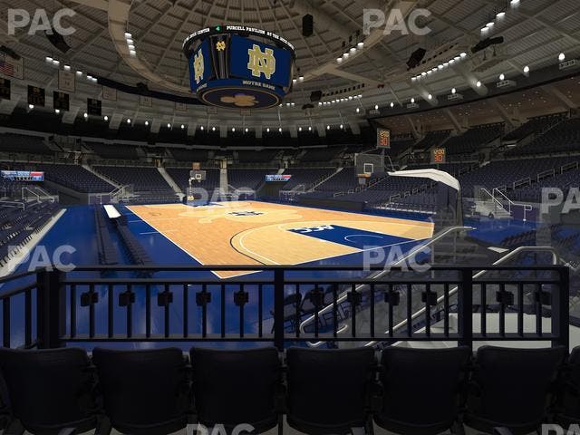 Purcell Pavilion at the Joyce Center - Section 7 Seat View