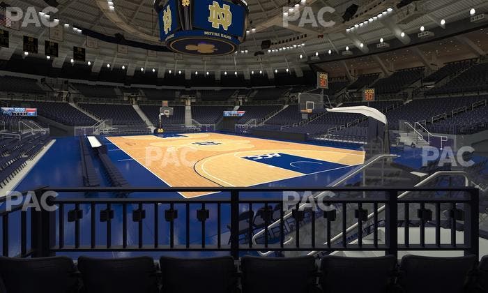 Purcell Pavilion at the Joyce Center - Section 7 Seat View