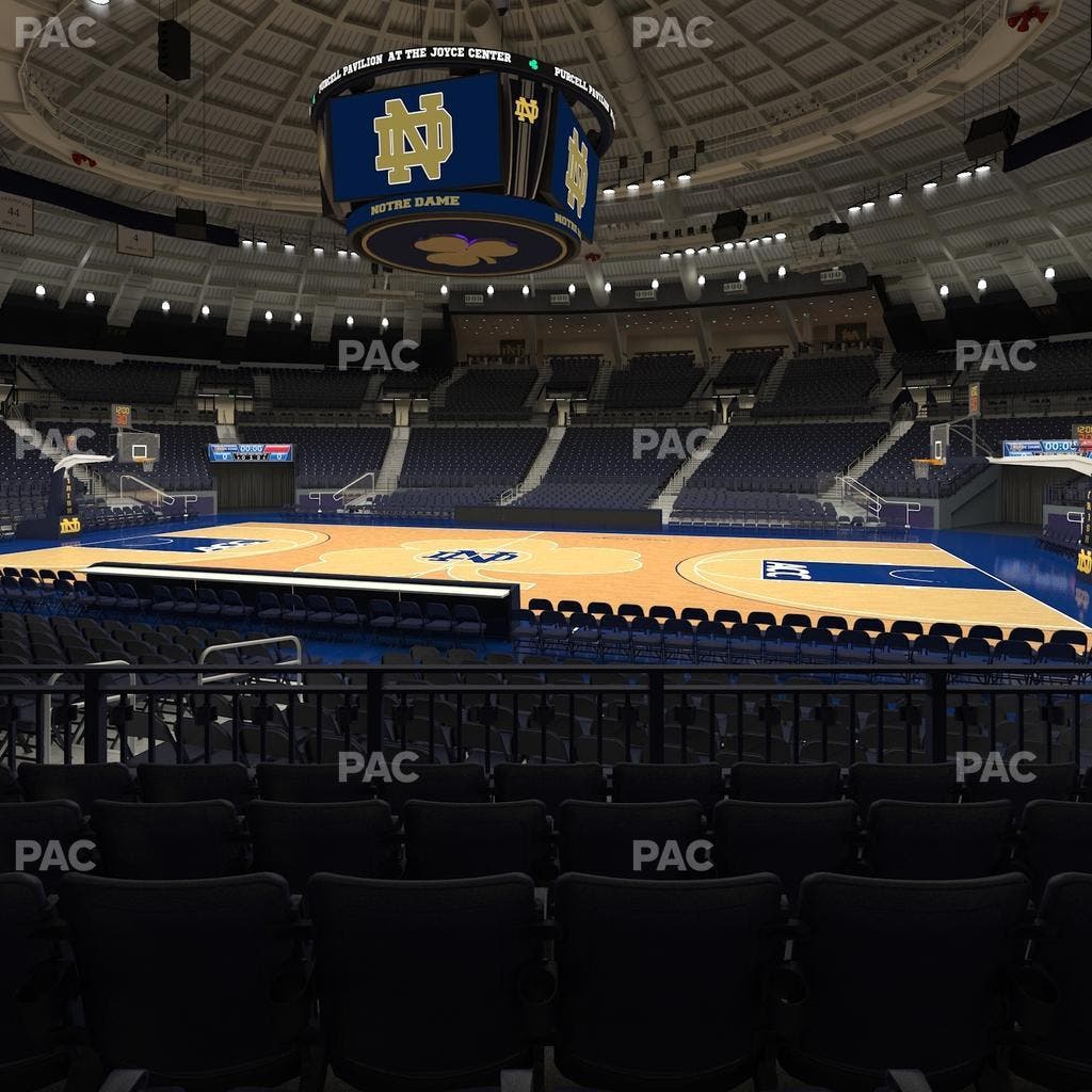 Purcell Pavilion at the Joyce Center - Section 9 Seat View